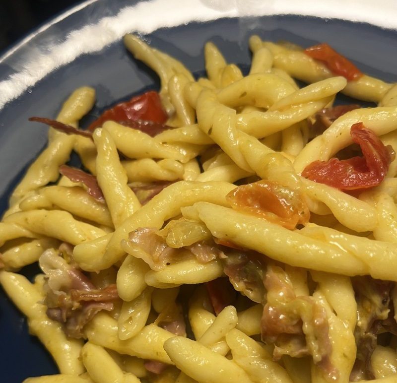 fusilli avellinesi al pesto